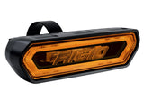 Rigid Industries RIGID CHASE REAR FACING 5 MODE LED LIGHT AMBER HALO BLACK HOUSING 90122 | 90122