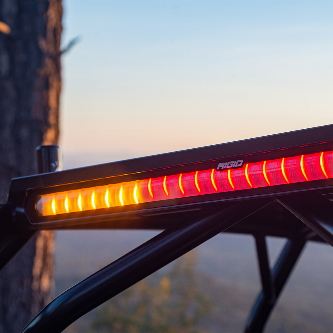 Rigid Industries RIGID CHASE REAR FACING 27 MODE 5 COLOR LED LIGHT BAR 28 INCH TUBE MOUNT 901801 | 901801