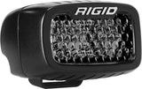 Rigid Industries SR-M Series PRO Midnight Edition, Spot Diffused, Surface Mount, Pair - 902513BLK