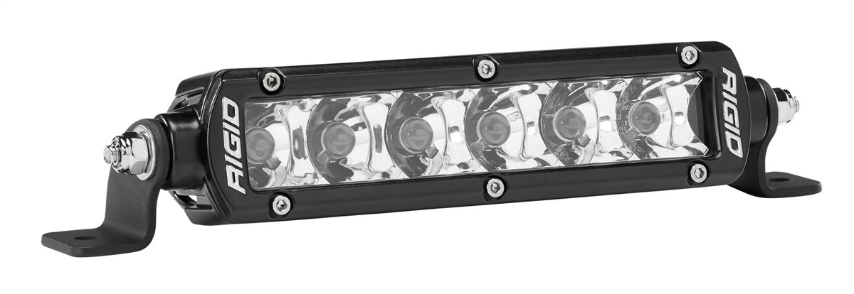 Rigid Industries SR-Series PRO LED Light, Spot Optic, 6 Inch, Black Housing - 906213