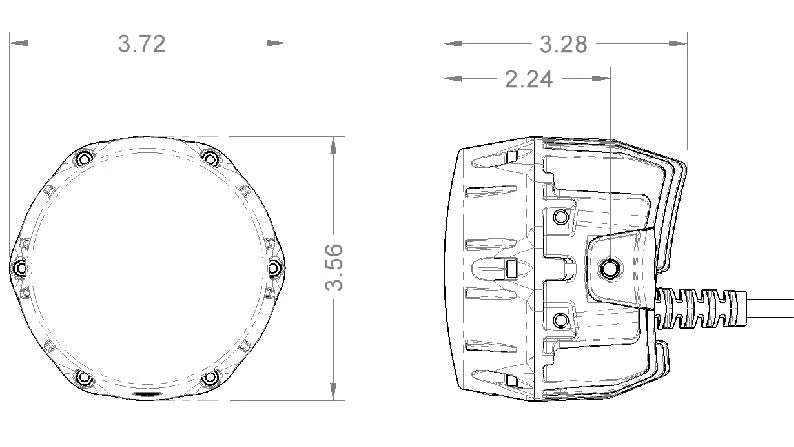 Nacho Offroad Technology 4 Offroad / SAE LED Light | PM481
