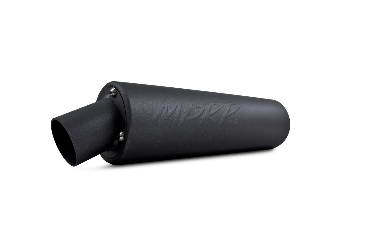 MBRP MBRP Muffler ATV 7000 Series Utility Black AT-7010UT | AT-7010UT