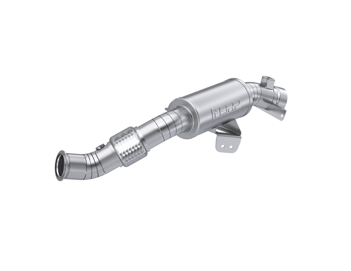 MBRP MBRP 2024 2026 Can-Am Maverick R 3 Single Slip-on Turbo Back Performance Series AT-9219PT | AT-9219PT