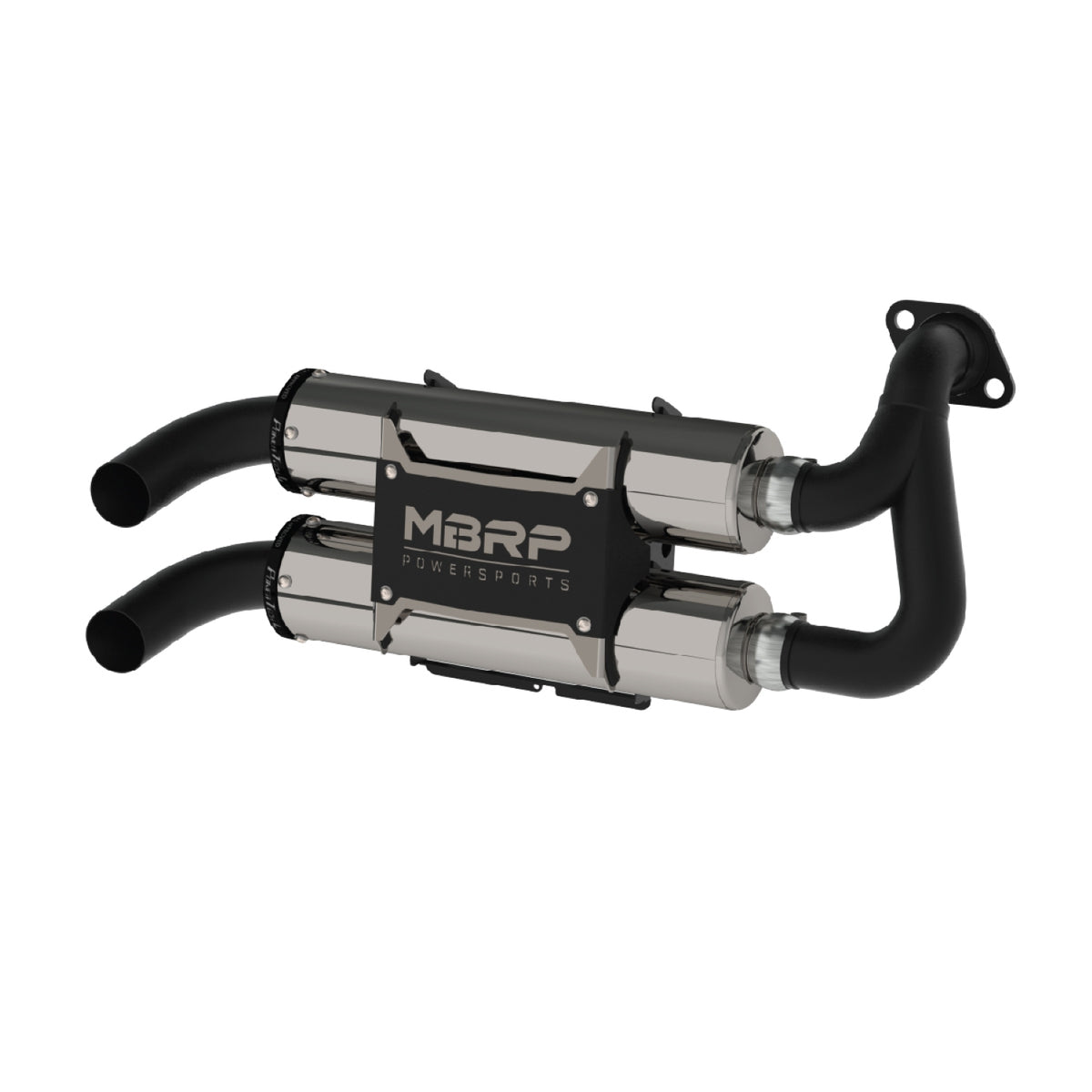 MBRP MBRP 2016 2026 Polaris RZR S 1000 General 1000 Stacked Dual Slip-on Performance Series AT-9519PT | AT-9519PT