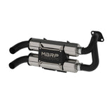 MBRP MBRP 2016 2026 Polaris RZR S 1000 General 1000 Stacked Dual Slip-on Performance Series AT-9519PT | AT-9519PT