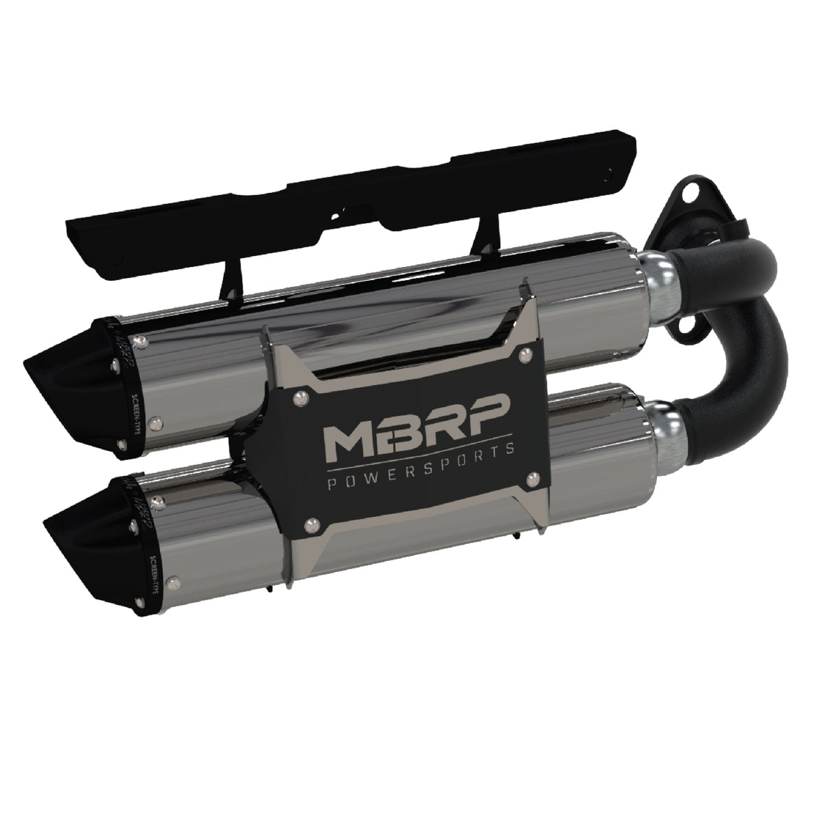 MBRP MBRP 2018 2023 Polaris RZR XP 1000 Stacked Dual Slip-on Performance Series AT-9522PT | AT-9522PT