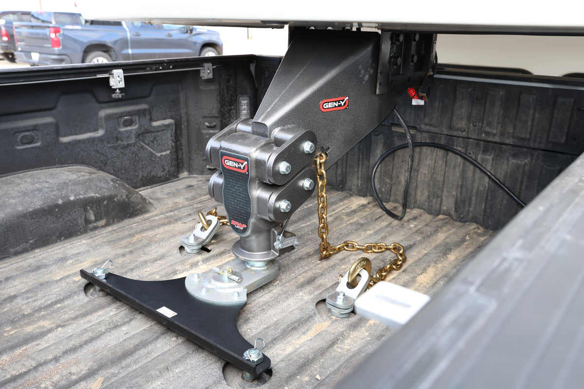 Gen-Y Hitch EXECUTIVE Fifth to Gooseneck Safety Chain 3/8 x 84in Safety Chain with 2 Safety Slip Hooks Grade 70 | GH-70684
