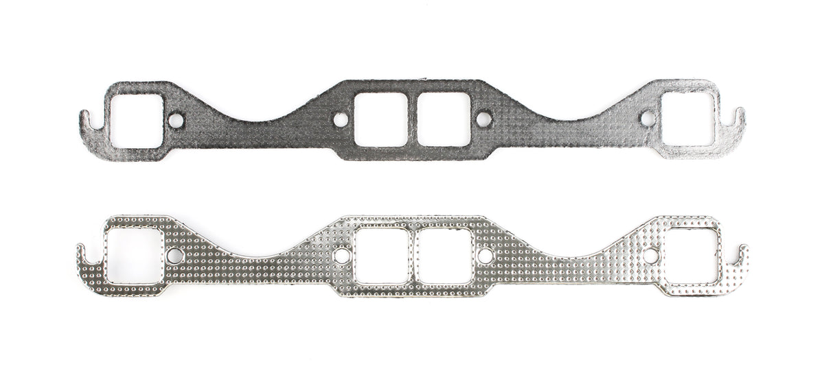 Cometic Gasket Cometic Chevrolet Gen-1 Small Block V8 .094 HTG Exhaust Manifold Gasket Set 1.480 x 1.450 Square Ports C15190HTG | C15190HTG