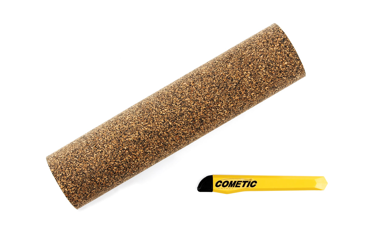 Cometic Gasket Cometic 26 x 10 x 1 16 Cork Rubber Gasket Making Material Includes Cutting Tool C15384 | C15384