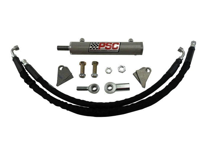PSC Steering Performance Steering Cylinder Assist Axle Kit – Jeep Wrangler YJ (1987–1995) – Weld-On – 8 Stroke CAK061R-8 | CAK061R-8