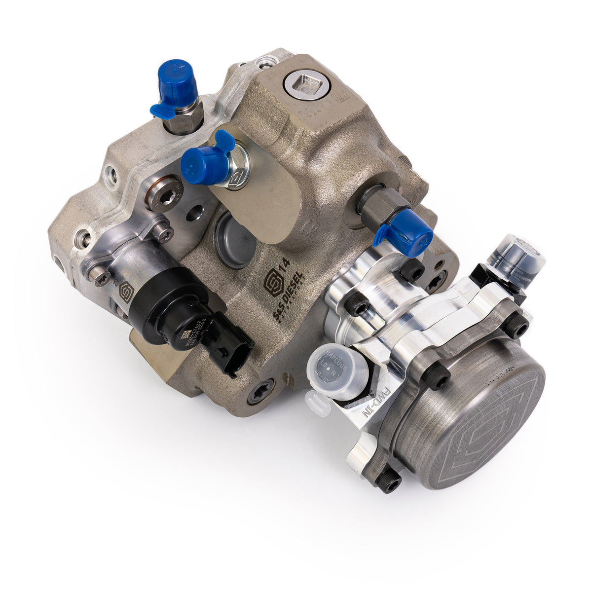 S&S Diesel Cummins 14mm CP3 High Speed (1 850 mm3 /rev displacement)  New 6.7L-based  with Gen2 SP3000 Mechanical Supply Pump | CP3-CU-14-HS-SP