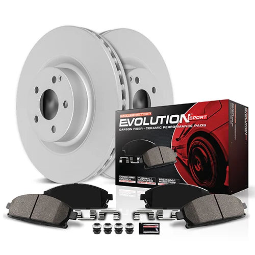 PowerStop POWERSTOP FRONT AND REAR Z23 COATED BRAKE KIT CPK2853-23 | CPK2853-23