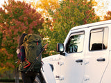 WeatherTech WeatherTech Dark Tint Front Side Window Deflectors Fits -20-18 Jeep - 80443IM | 80443IM