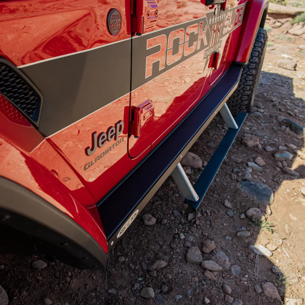 Rock Slide Engineering Rock Slider JT GLADIATOR STEP SUDERS 3RD GEN DRIVER SIDE SUB PART 2026 JEEP JT GLADIATOR BD-SS-302-JT4D | BD-SS-302-JT4D