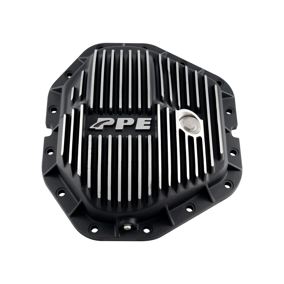 Pacific Engineering PPE Differential Cover Rear - Dana M315 12.4 - Ford F350/F450/F550 2023-2026 - Brushed 338052410 | 338052410