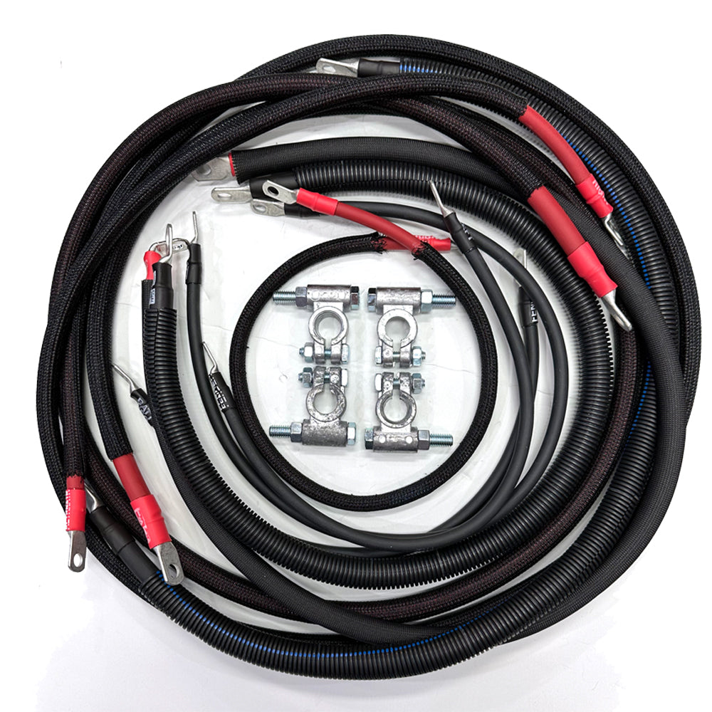 JeepCables.com JeepCables Big 7 Dodge Cummins Diesel - 3rd Gen (2002-2009) - 06-09 - 5.9 1/0GA | RAMG3-0609-1/0G-5.9-6.7DIESEL