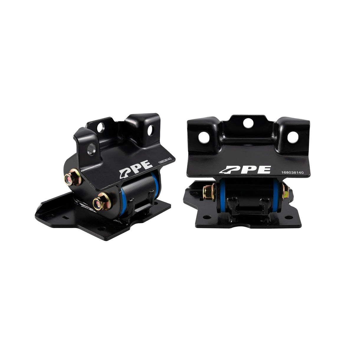 Pacific Engineering PPE Power Engine Mount Kit (Pair) - GM 8.1L Gas 2001-2007 - 40 Hardness Blue 168038140 | 168038140