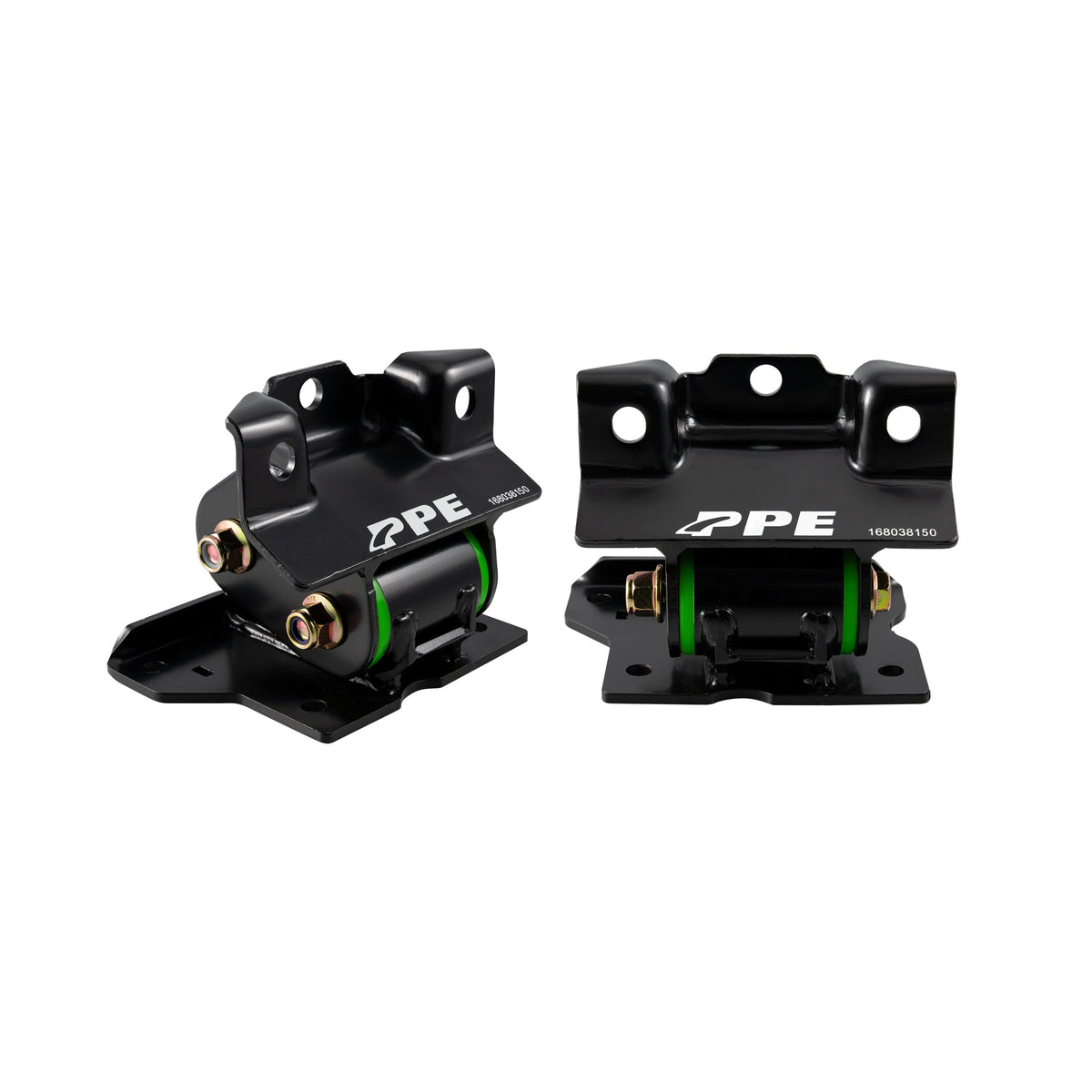 Pacific Engineering PPE Power Engine Mount Kit (Pair) - GM 8.1L Gas 2001-2007 - 50 Hardness Green 168038150 | 168038150