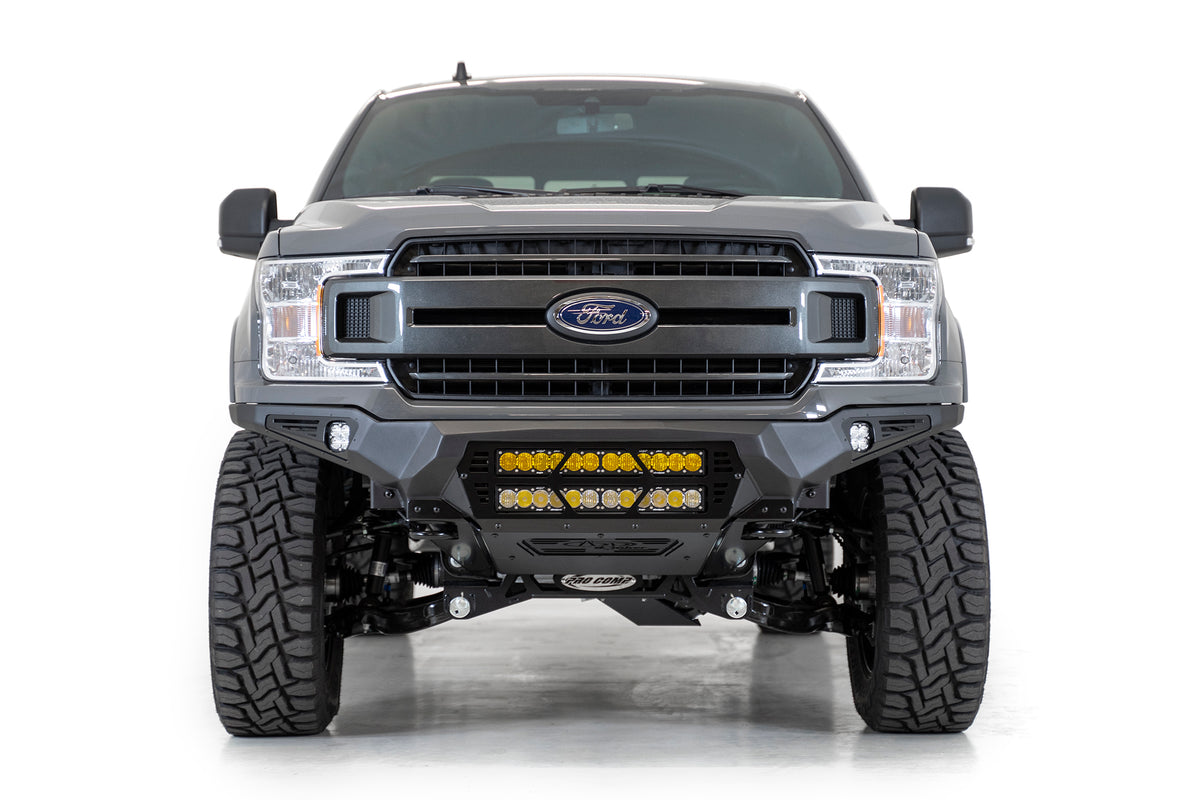 Addictive Desert Design Addictive Desert Designs Bomber Front Bumper Fits 2018-2020 Ford F-150 | F180012140103