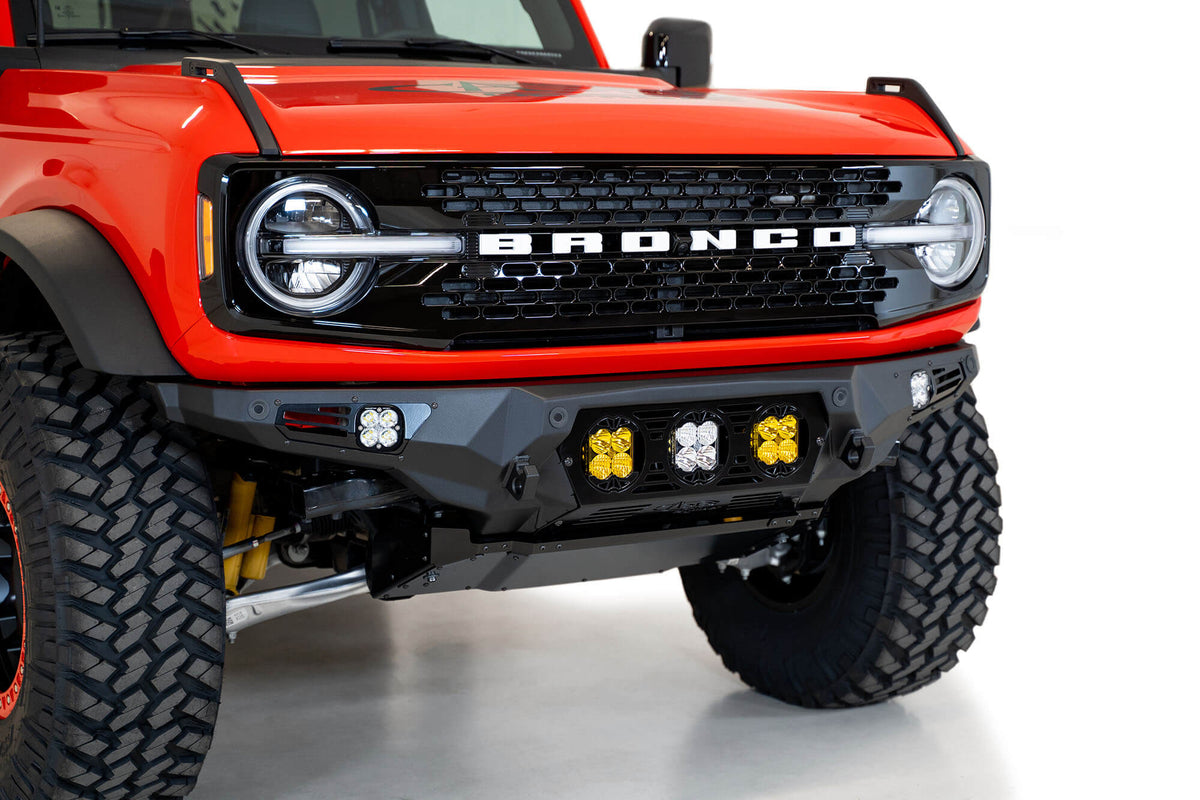 Addictive Desert Design Addictive Desert Designs 2021-2026 Ford Bronco Bomber Front Bumper F230194120103 | F230194120103