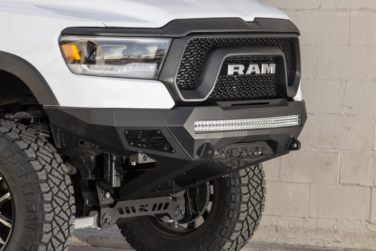 Addictive Desert Design Addictive Desert Designs 2019-2024 RAM Rebel 1500 Stealth Fighter Front Bumper F611402770103 | F611402770103