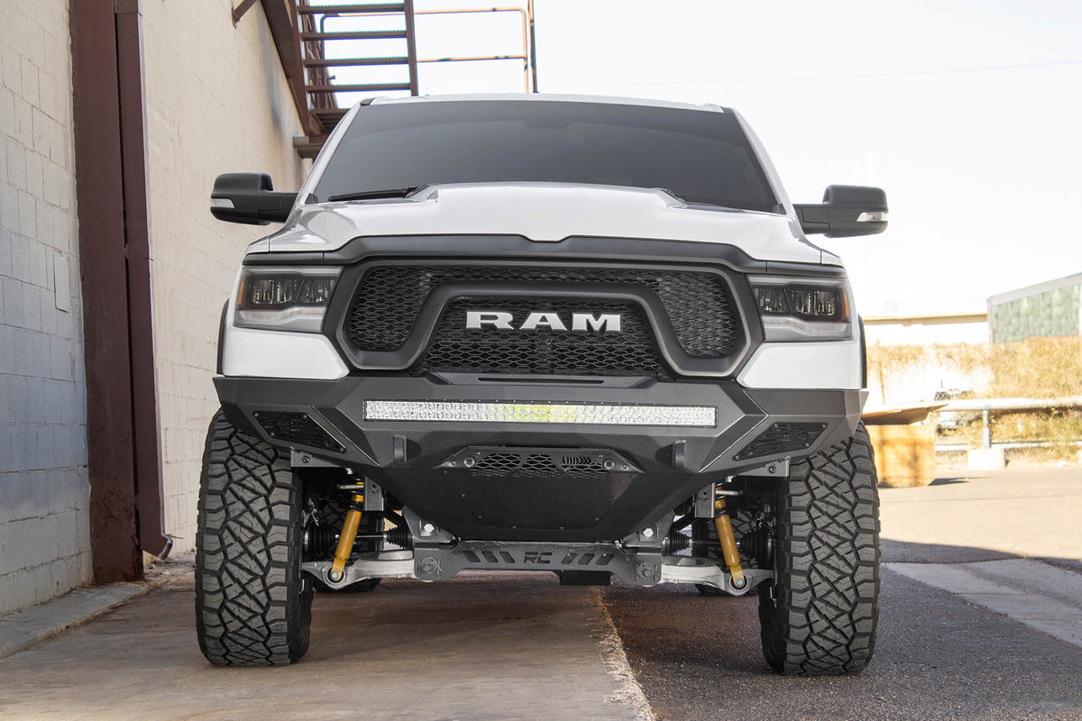 Addictive Desert Design Addictive Desert Designs 2019-2024 RAM Rebel 1500 Stealth Fighter Front Bumper F611402770103 | F611402770103