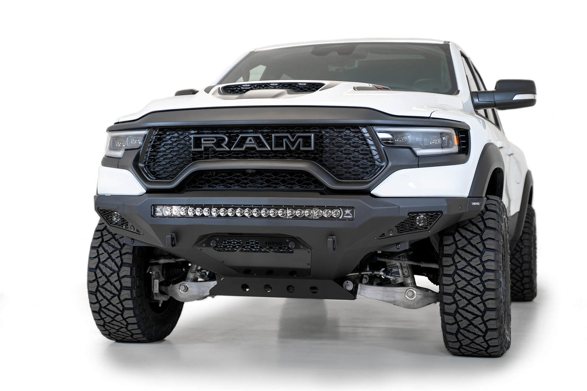 Addictive Desert Design Addictive Desert Designs 2021-2024 RAM 1500 TRX Stealth Fighter Front Bumper F620153030103 | F620153030103