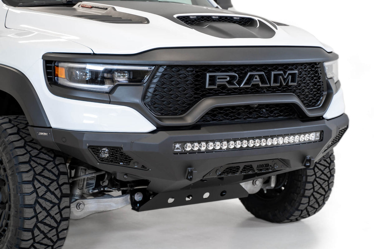 Addictive Desert Design Addictive Desert Designs 2021-2024 RAM 1500 TRX Stealth Fighter Front Bumper F620153030103 | F620153030103