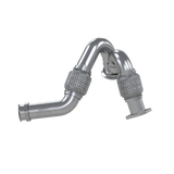 MBRP MBRP 2003 2007 Ford 6.0L Powerstroke Aluminized Steel Replacement Turbo Up-Pipe; Carb EO # D-763-3 FAL2313 | FAL2313