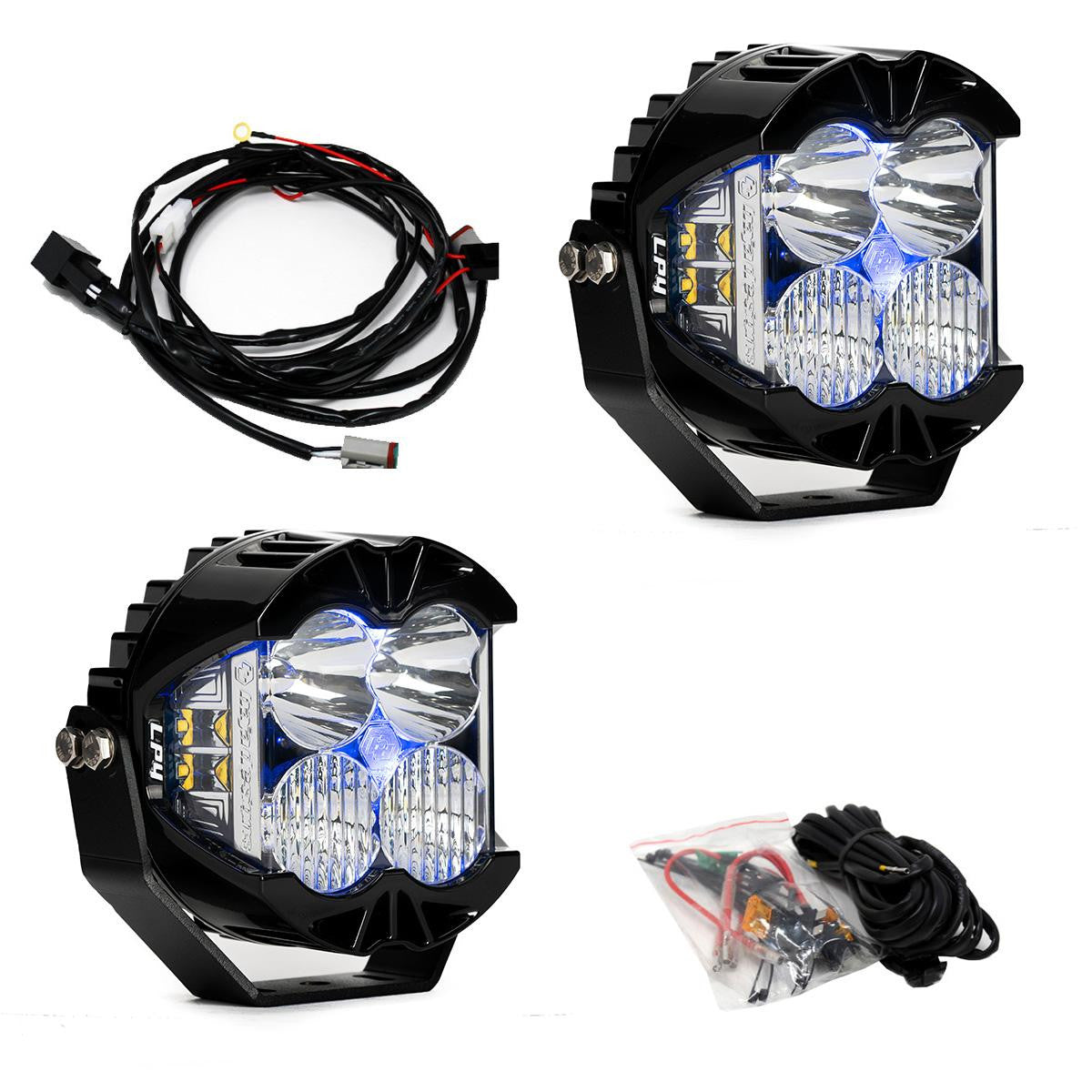 Baja Designs Baja Designs LP4 Pro Pair Driving Combo LED 297803 | 297803