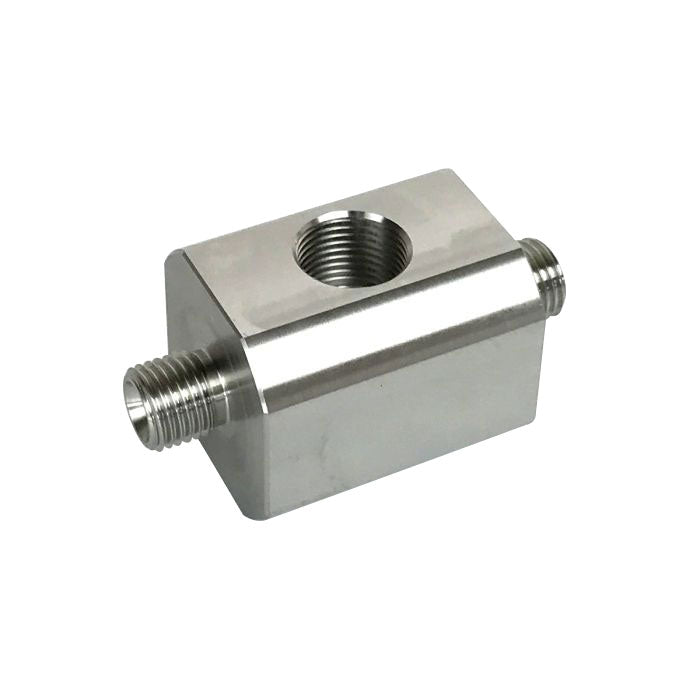 Fleece Performance Fleece Performance 6.7L Cummins Dual Pump Kit Junction Block with Rail Sensor Port 3.5mm ID FPE-34196 | FPE-34196