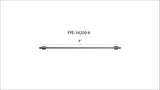 Fleece Performance Fleece Performance 8 High Pressure Fuel Line 8mm x 3.5mm Line M14x1.5 Nuts FPE-34200-8 | FPE-34200-8