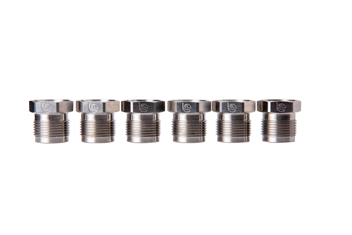 Fleece Performance Fleece Performance Stainless Steel Fuel Supply Tube Nuts for 5.9 6.7L Cummins FPE-CUMM-SSFTN | FPE-CUMM-SSFTN