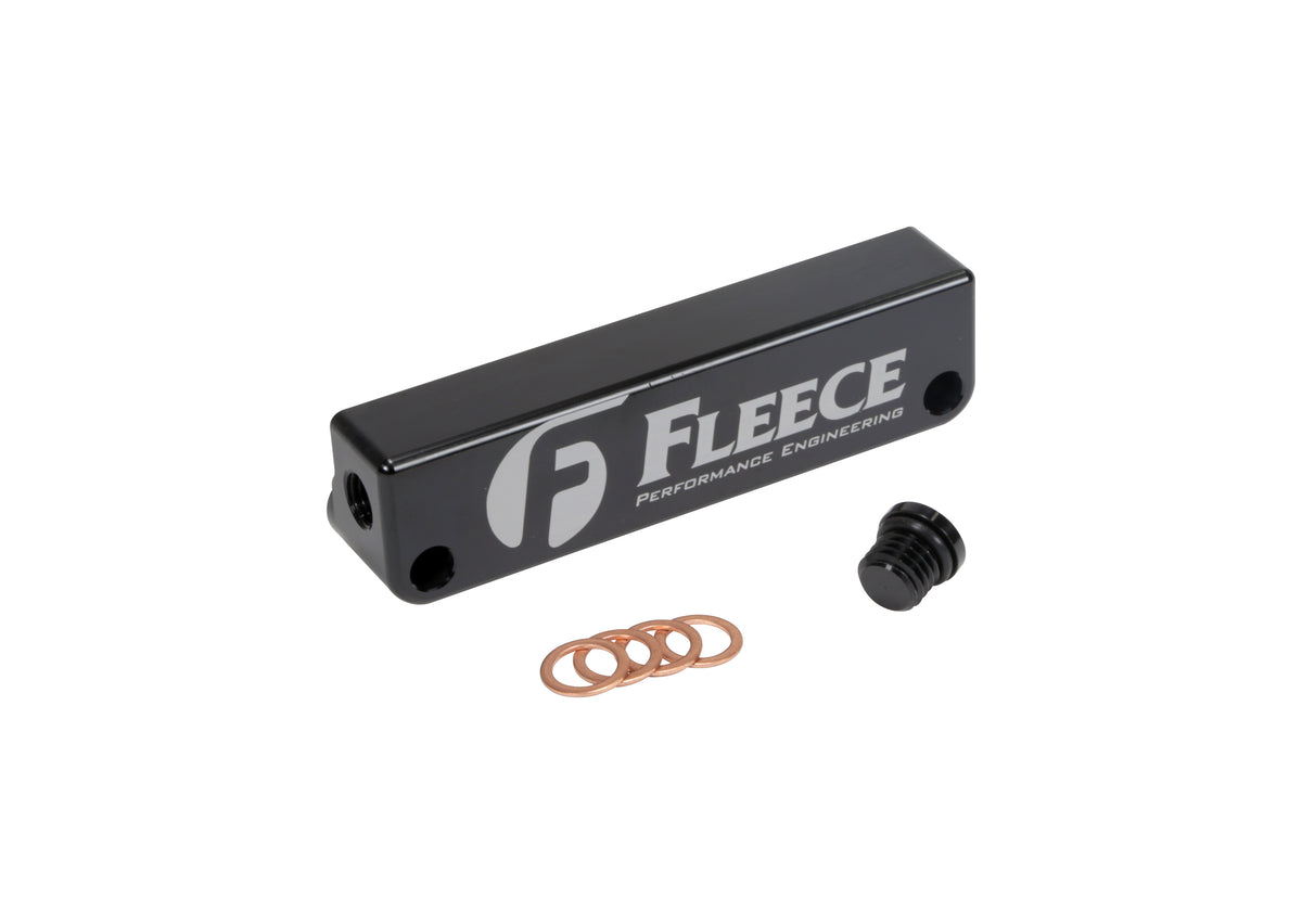 Fleece Performance Fleece Performance 2010-2018 - 4th Gen Dodge Cummins Fuel Filter Delete FPE-FFD-RO-4G | FPE-FFD-RO-4G
