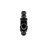 Fleece Performance Fleece Performance 1 2 Black Anodized Aluminum Y Barbed Fitting For -8 Pushlock Hose FPE-FIT-Y08-BLK | FPE-FIT-Y08-BLK