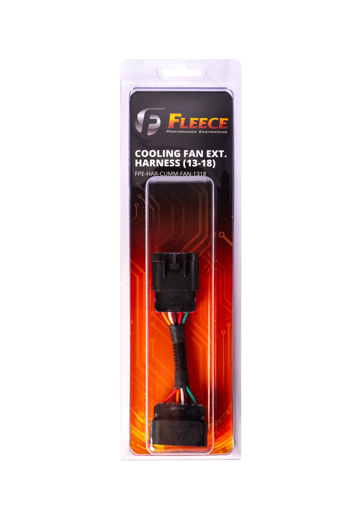 Fleece Performance Fleece Performance Cooling Fan Extension Harness for 2013-2018 Cummins Equipped Ram FPE-HAR-CUMM-FAN-1318 | FPE-HAR-CUMM-FAN-1318