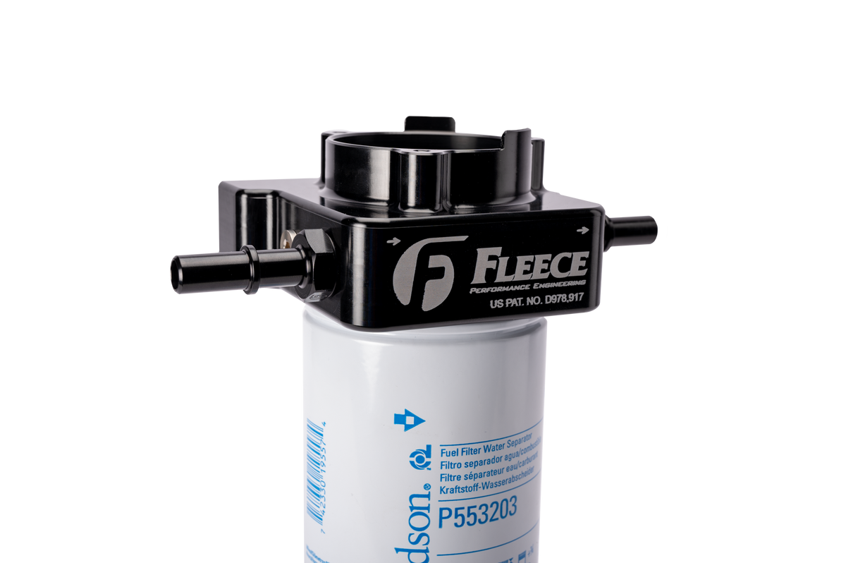 Fleece Performance Fleece Performance L5P Fuel Filter Upgrade Kit 2020-2024 Short Bed and 2024 Standard Cab Long Bed FPE-L5P-FFBA-20 | FPE-L5P-FFBA-20