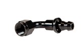 Fleece Performance Fleece Performance -6 90deg to Hose Barb Black FPE-PL-90-06 | FPE-PL-90-06