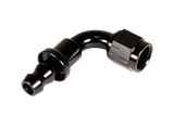 Fleece Performance Fleece Performance -6 90deg to Hose Barb Black FPE-PL-90-06 | FPE-PL-90-06