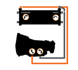 Fleece Performance Fleece Performance Transmission Cooler and Line Kit for 2003-2007 Ram 2500 3500 FPE-TC-CUMM-0307 | FPE-TC-CUMM-0307