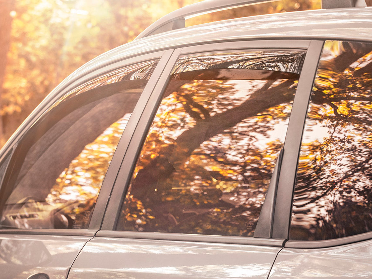 WeatherTech WeatherTech Dark Tint Front Side Window Deflectors Fits -20-18 Jeep - 80443IM | 80443IM