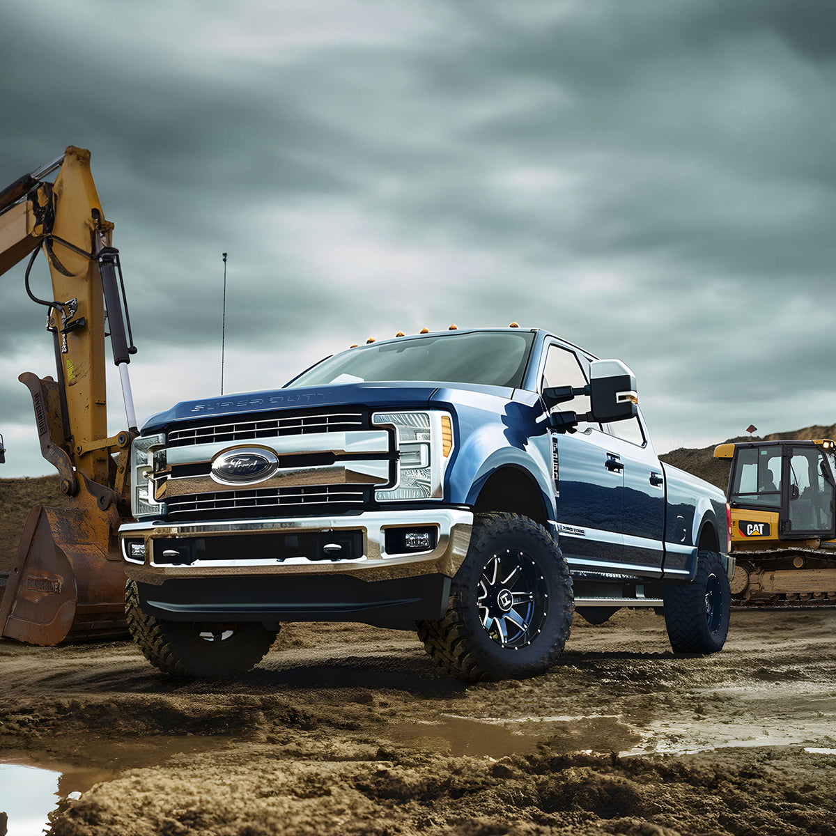 BD Diesel Positive Air Shut-Off (Manual Controlled)- Ford 2011-2014 6.7L PowerStroke | 1036703-M