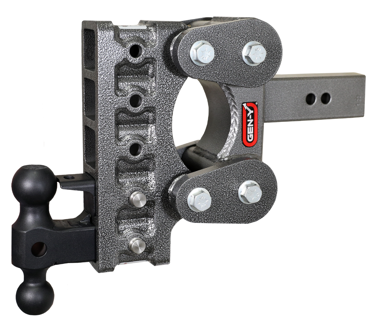 Gen-Y Hitch The BOSS TORSION-FLEX 25in Shank 75in Drop 17K TW 16K Hitch and GH-051 Versa-Ball and GH-032 Pintle Lock | GH-1125