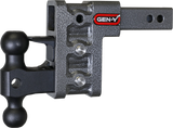 Gen-Y Hitch MEGA-DUTY 2in Shank 5in Drop 2K TW 16K Hitch and GH-051 Versa-Ball and GH-032 Pintle Lock | GH-523