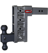 Gen-Y Hitch MEGA-DUTY 25in Shank 9in Drop 3K TW 21K Hitch and GH-061 Versa-Ball | GH-614