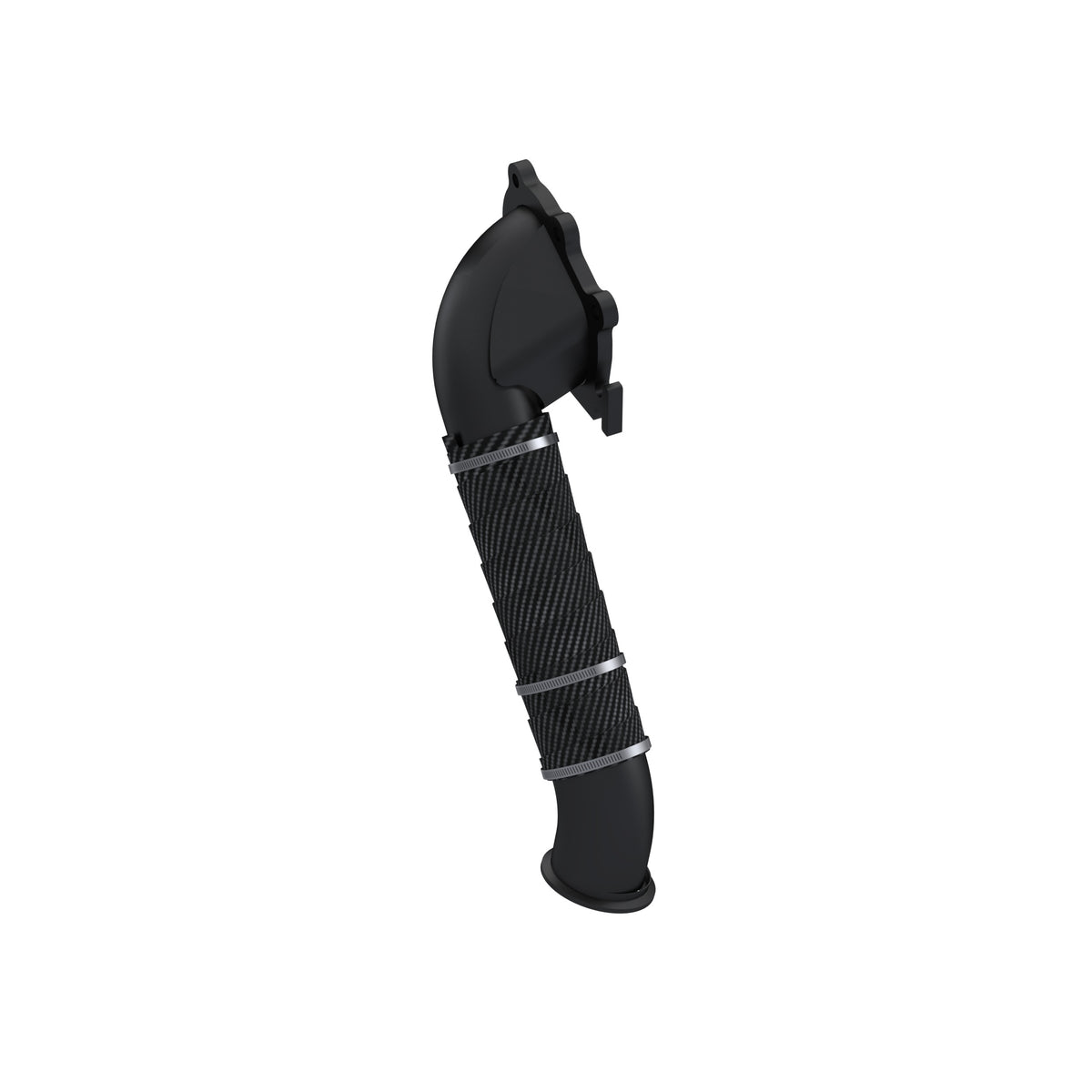 MBRP MBRP 2001 2004 Chevrolet GMC Duramax 2500 3500 Black-Coated Aluminized Steel 3 Turbo Down Pipe GM8425 | GM8425