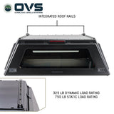 Overland Vehicle Systems OVS Expedition - Truck Cap W Full Wing Doors Front and Rear Windows  3rd Brake Light 70100007 | 70100007