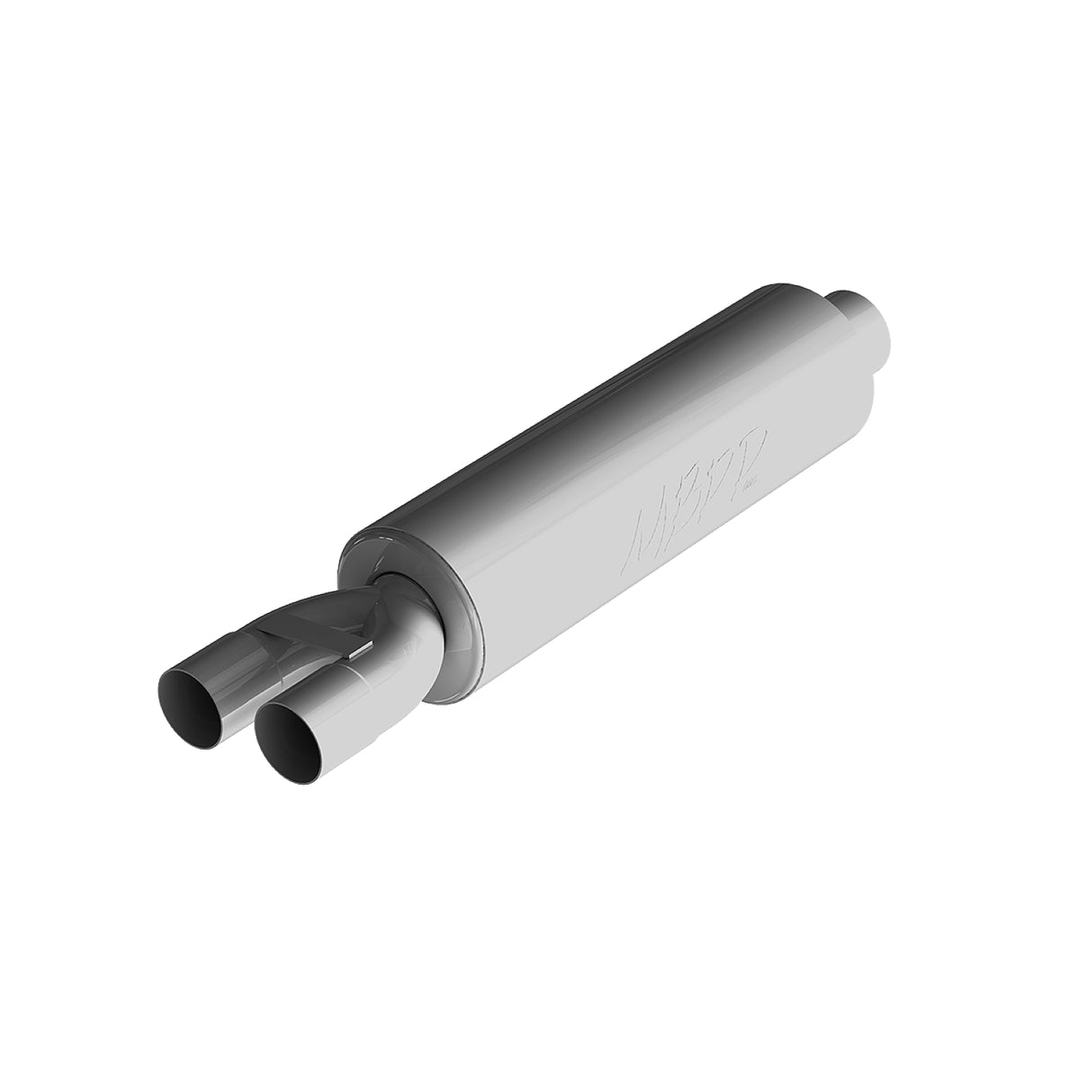 MBRP MBRP 3 ID inlet dual 2.5 ID outlet 30.5 Chambered Muffler AL GP122107 | GP122107