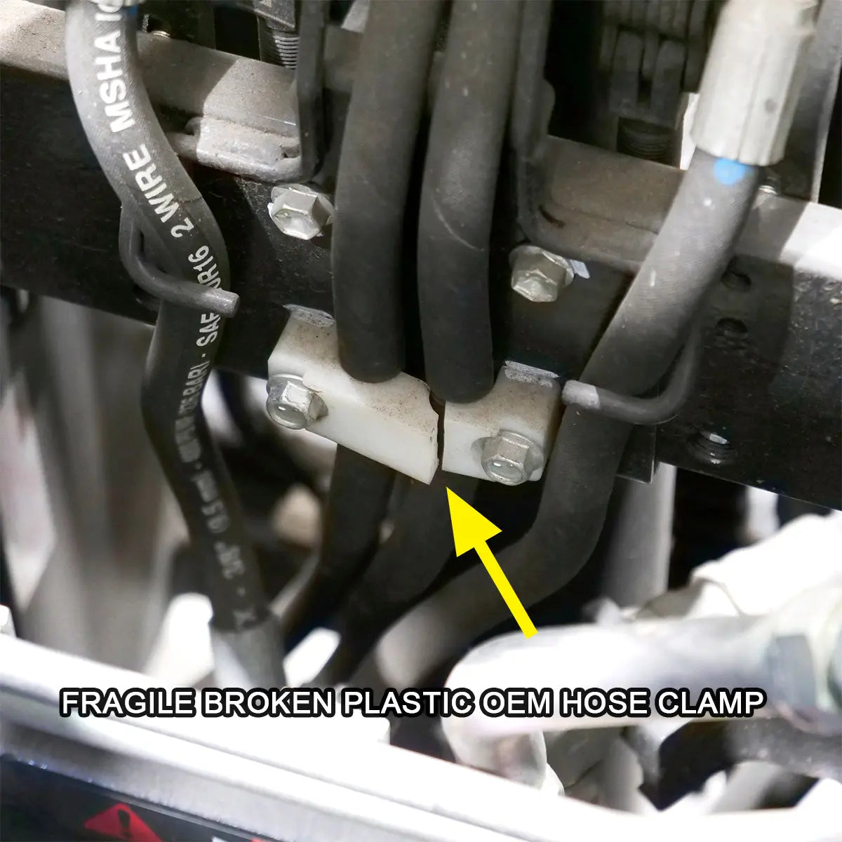 Pacific Engineering PPE Holder for Hydraulic Line - Toyota Forklift 778001000 | 778001000