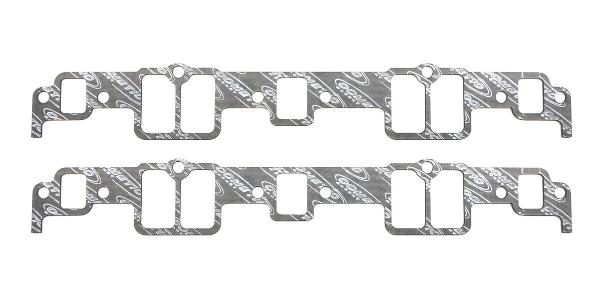 Cometic Gasket Cometic Chevrolet 348 409 W-Series Big Block V8 .060 FC Fiber Intake Manifold Gasket Set Small Port C15600-060 | C15600-060